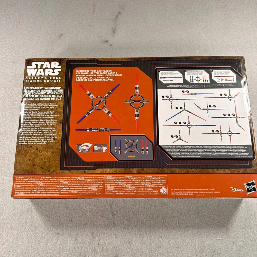 NWT Star Wars Galaxys Edge Trading Outpost Lightsaber Workshop Hasbro E9945 NEW